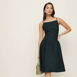 Reformation Clarabelle Linen Dress